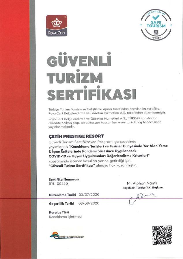 Ocaklar Ceti̇N Presti̇Ge Resort מראה חיצוני תמונה